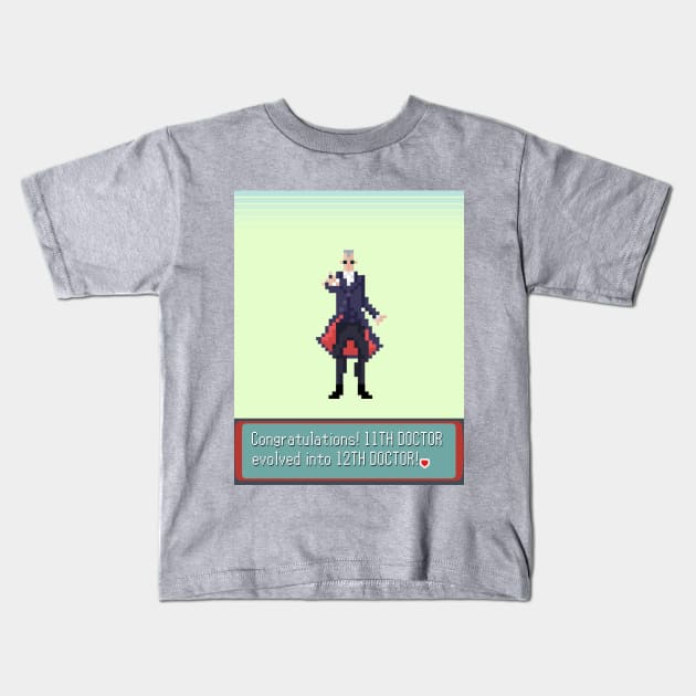 Your Doctor has evolved! Kids T-Shirt by sson